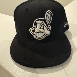 ***SOLD New Era 5950 Cleveland Indians hat 7 3/8